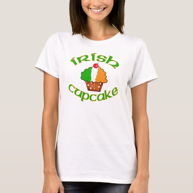 T-shirt Petit gâteau irlandais dans des couleurs (Devant)
