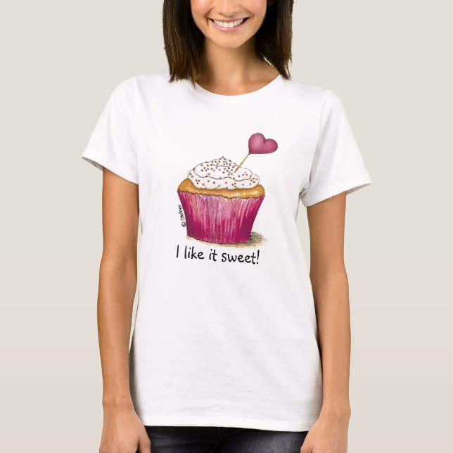 T-shirt Petit gâteau - le jour le plus doux (Devant)