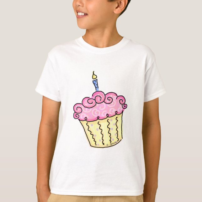 T-shirt Petit gâteau mignon (Devant)
