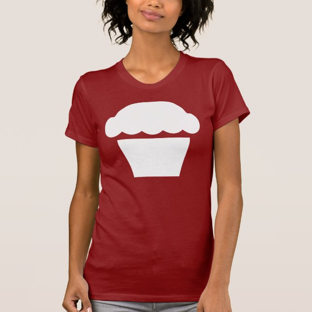 T-shirt petit gâteau/petit pain simples (Devant)
