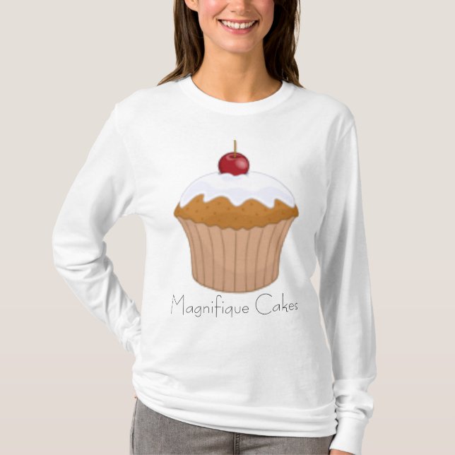 T-shirt Petit gâteau T à capuchon (Devant)