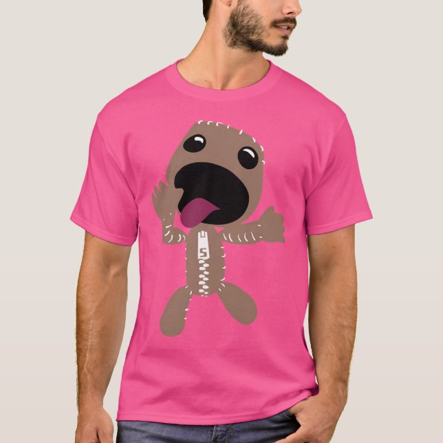 T-shirt Petit Gros Planète Sackboy (Devant)
