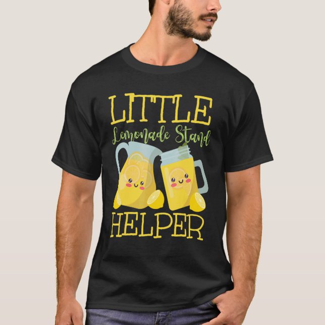 T-shirt Petit Helper à socle à citronnelle (Devant)