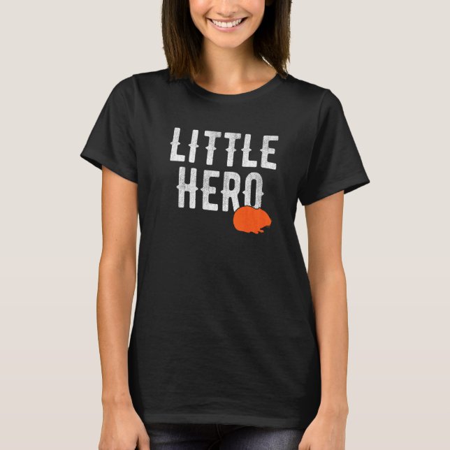 T-shirt Petit Héros  Hamster Animal Mignon (Devant)