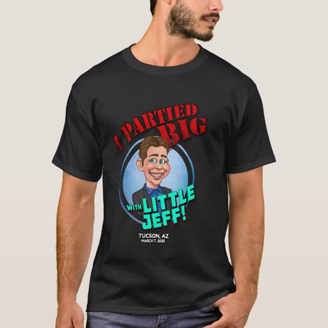 T-shirt Petit Jeff Tucson, AZ (2025) (Devant)