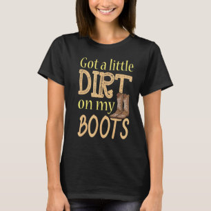 T-shirt Petit Jeu Sur Mes Bottes Musique Country