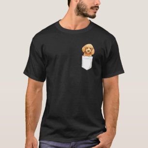 T-shirt Petit Jouet Poodle Chien Dans Votre Chiot De Poche