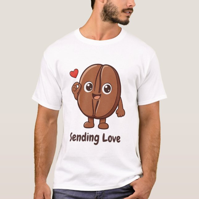T-shirt Petit Kaka – Envoi d'amour (Devant)