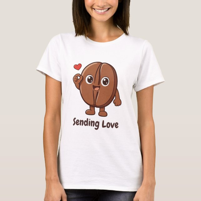 T-shirt Petit Kaka – Envoi d'amour (Devant)