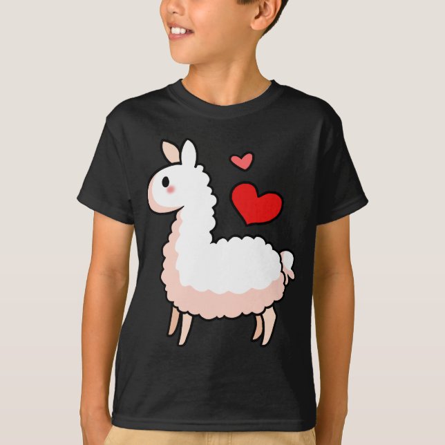 T-shirt Petit lama (Devant)