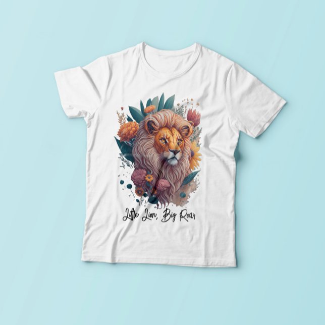 T-shirt Petit Lion, Gros Rocher (Créateur téléchargé)