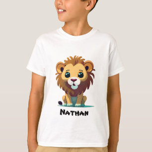 T-shirt Petit lion personnalisé