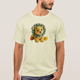 T-shirt Petit lion roi de la jungle trop mignon.