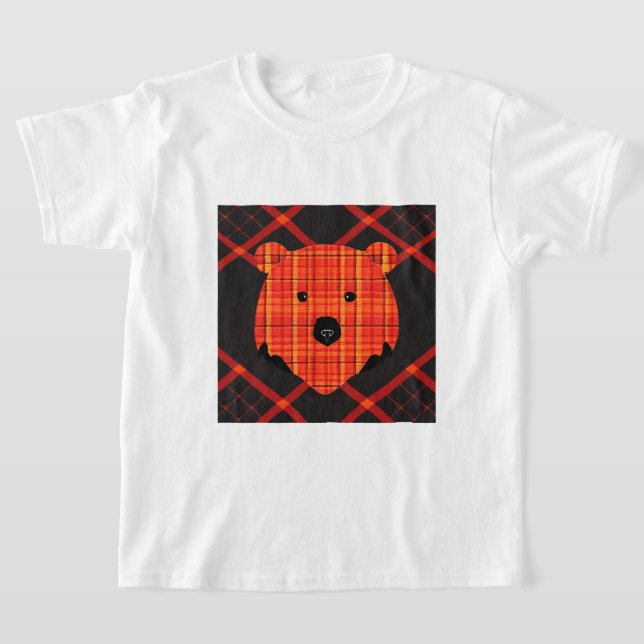 T-shirt Petit livre d'histoire plaid (Poser)