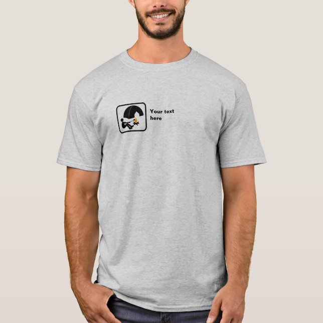 T-shirt Petit logo du Camper — Personnalisable (Devant)