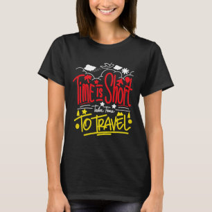 T-shirt Petit Louveur De Reptile Dinosaure Alimenté Par L'