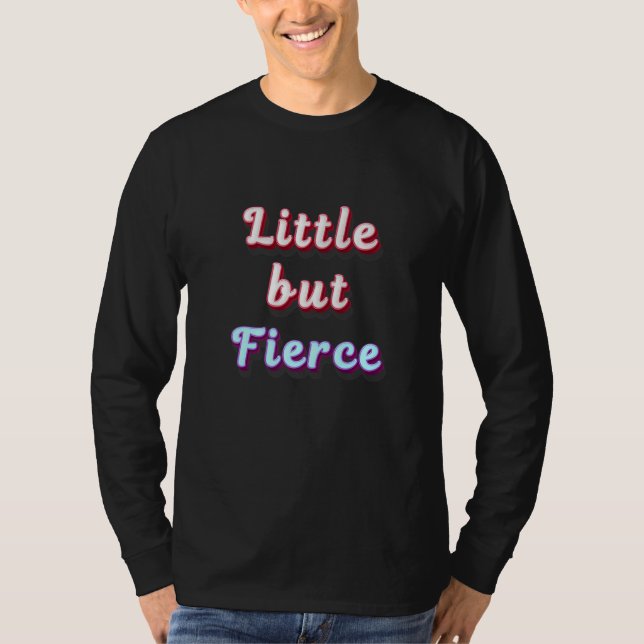 T-shirt Petit Mais Fierce Par William Shakespeare (Devant)
