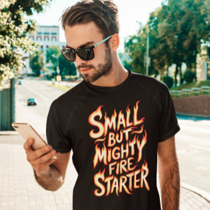 T-shirt Petit Mais Puissant Feu