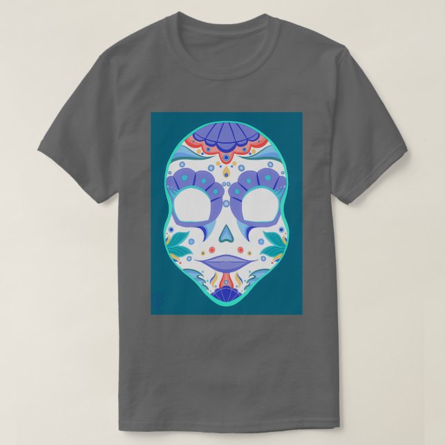 T-shirt Petit masque de sirène (Design devant)