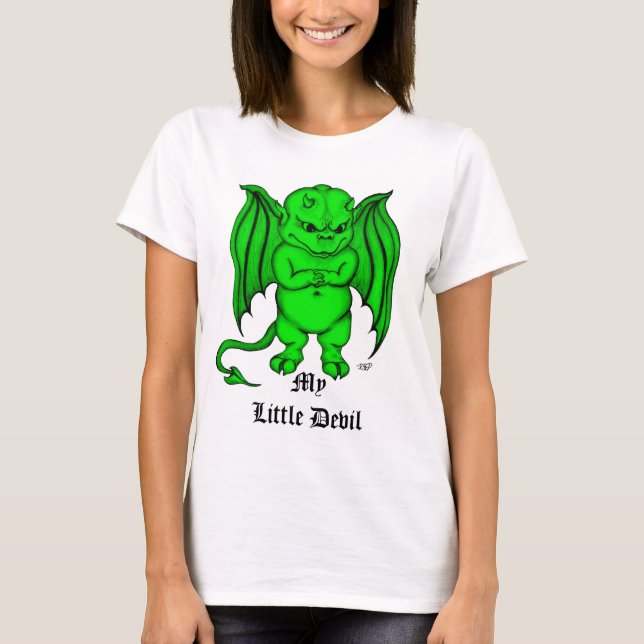 T-shirt Petit méchant diable (Devant)