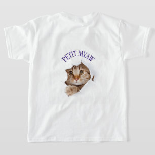 T-shirt petit miaou