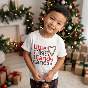 T-shirt Petit Monsieur Canneberges de Noël