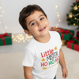 T-shirt Petit Monsieur Ho Ho Ho Noël