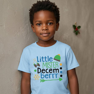 T-shirt Petit Monsieur Noël de décembre