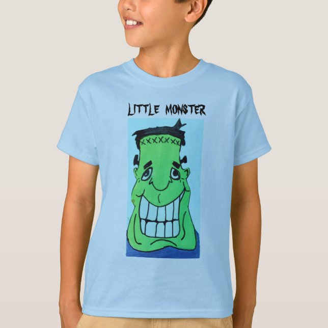 T-SHIRT PETIT MONSTER FRANKENSTEIN (Devant)