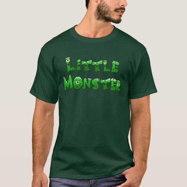 T-shirt Petit monstre tombé (Devant)