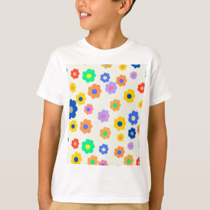 T-shirt Petit Motif indépendant coloré Y2K