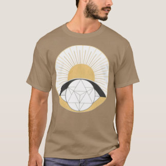 T-shirt Petit motif Sun et Merkabah