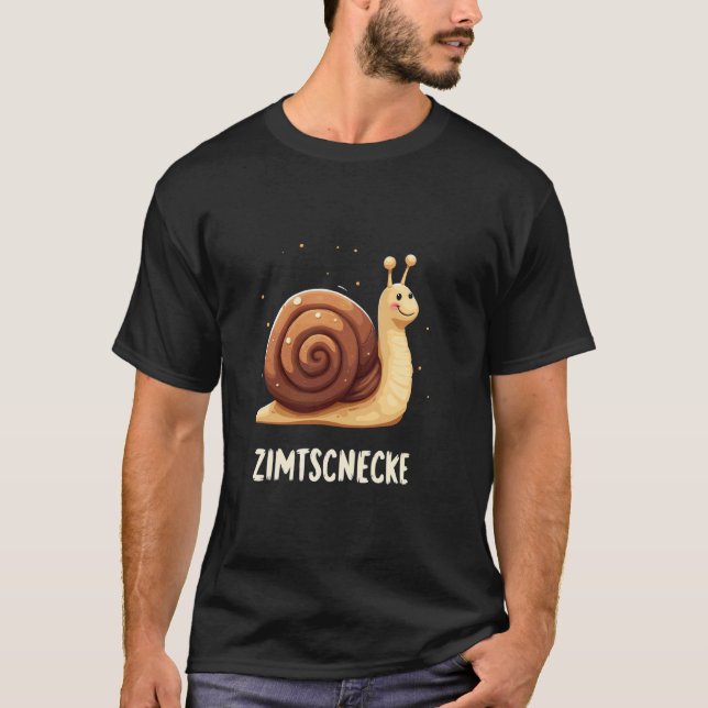 T-shirt Petit pain à la cannelle (Devant)