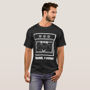 T-shirt Petit pain dans le cadeau de four 2 petits pains