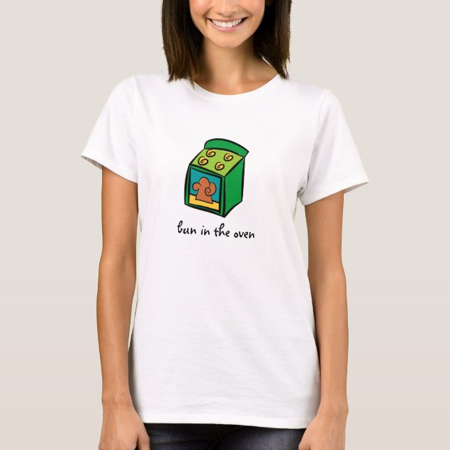 T-shirt Petit pain dans le four (Devant)