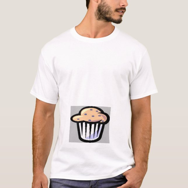 T-shirt petit pain dans le graphique de four (Devant)