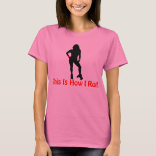 T-shirt Petit pain de Derby de rouleau