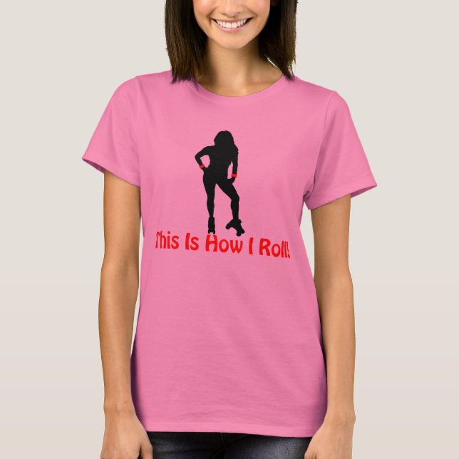 T-shirt Petit pain de Derby de rouleau (Devant)