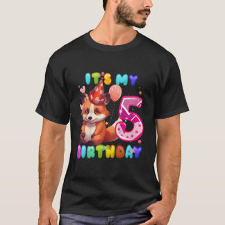 T-shirt Petit Panda Rougem 5e J'AI 5