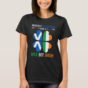 T-shirt Petit peu écossais irlandais Écosse Patrick Jour