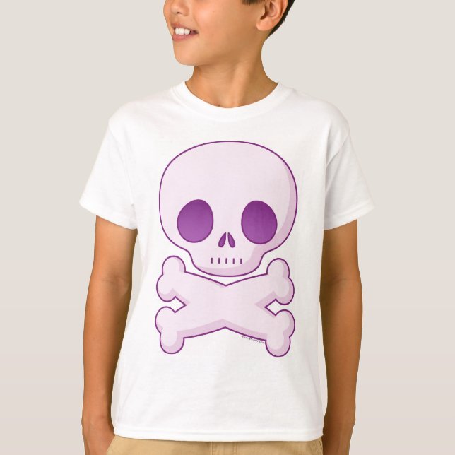 T-shirt Petit pirate rose (enfant) (Devant)