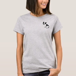 T-shirt Petit pochoir de bouledogue français