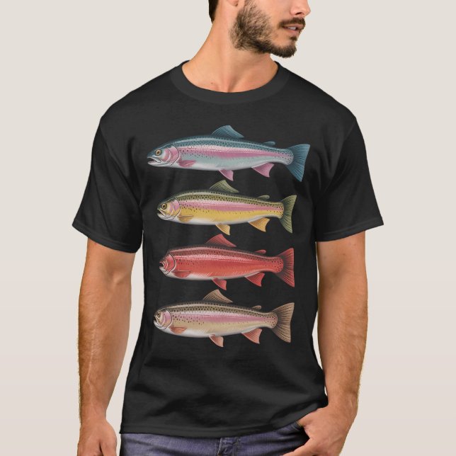 T-shirt petit poisson-chat (Devant)