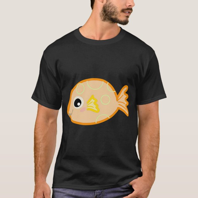 T-shirt Petit poisson-globe 2 (Devant)