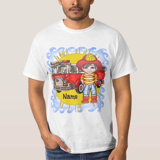 T-shirt Petit pompier (Devant)