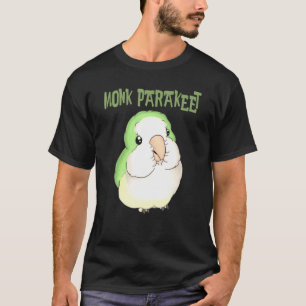 T-shirt Petit Puffy Parakeet Quaker Parrot Bird