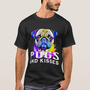 T-shirt Petit Pug Drôle et Vin