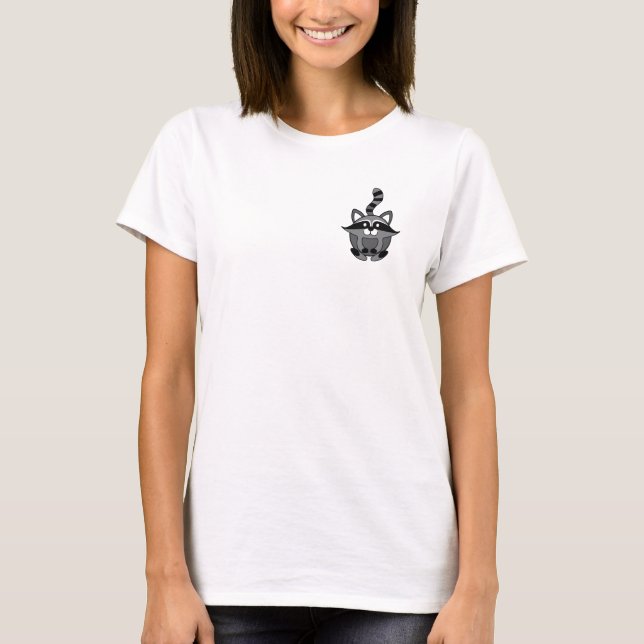 T-shirt Petit Raton Laveur (Devant)