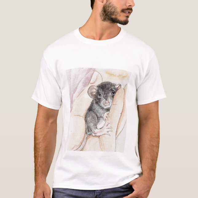 T-shirt Petit rattie de bébé ! (Devant)