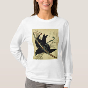 T-shirt Petit Raven avec l'épée de clan de Minamoto